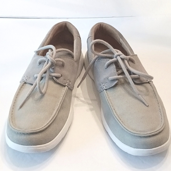 UGG Catton Boat Shoe Lace-Up Men Pewter Size 9 - Picture 14 of 14